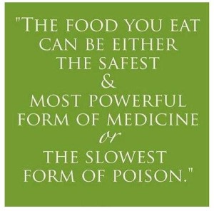 food is medicine or poison